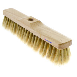 Szczotka do zamiatania z naturalnego włosia szczecina 30 cm